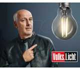 LEDVANCE Volks-Licht E27 Smart+ LED Lampe Bluetooth Lampe [ 6ER-PACK ]