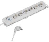 Vivanco™ Steckdosenleiste mit Schalter 4 m 6 AC-Ausgänge Typ C
