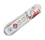 Vivanco™ Steckdosenleiste mit Schalter 4 m 6 AC-Ausgänge Typ C