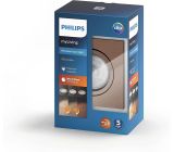Philips Warmglow LED Einbaustrahler 4,5W Kupfer Deckenspot mit Trafo dimmbar 