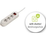Hama 3-Fach Steckdosenleiste mit Schalter Mehrfachsteckdose
