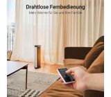Midea NTH20-17BR DIGITAL Keramik Heizlüfter Weiß/Schwarz