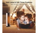 Midea NTH20-17BR DIGITAL Keramik Heizlüfter Weiß/Schwarz
