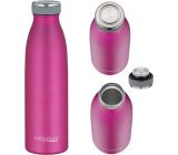 Thermos Trinkflasche 500ml Isolierflasche Edelstahl Thermosflasche Pink
