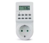 Vivanco Digitale Tages- und Wochenzeitschaltuhr Timer LCD Display 