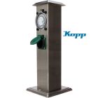 Kopp Gartensteckdose 2-fach Steckdosensäule mit Zeitschaltuhr