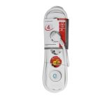 VIVANCO EKLS 4W25 4-fach Steckdosenleiste mit Ein-Ausschalter 