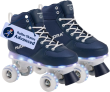 HUDORA LED Roller Skates Rollschuhe Leucht Kinderrollschuhe für Jungen/Mädchen
