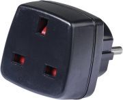 Vivanco UK auf EU Reiseadapter Steckdosenadapter GB/D 