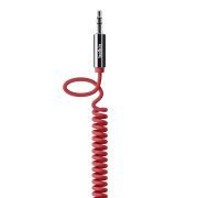Belkin MIXIT Audio Spiral Kabel 3,5mm Klinke 1,8m Rot