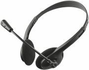 Trust 21517 Ziva Stereo-Kopfhörer schwarz