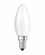 Osram LED Star Classic B Lampe, in Kerzenform mit E14-Sockel, nicht dimmbar, Ersetzt 40 Watt, Matt, Warmweiß - 2700 Kelvin, 1er-Pack