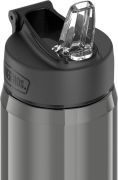 THERMOS Trinkflasche mit Strohhalm Sportflasche rosa 530ml Wasserflasche für Kinder