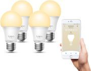 TP-Link Tapo L510E Leuchtmittel Smarte WLAN Glühbirne E27 dimmbar 8.7W Lampe 4ER PACK [B-WARE]