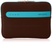 Samsonite  Colorshield Laptop Sleeve 10.2",  Uni Taschenorganizer Braun Dark Brown/Turquoise 30 cm