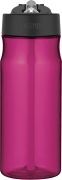 THERMOS Trinkflasche mit Strohhalm Sportflasche aus Tritan mit Trinkhalm rosa 530ml Wasserflasche BPA-Frei 4011.244.053 Flasche für Kinder Schule Sport