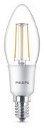 Philips LED classic Lampe ersetzt 40 W, E14, warmweiß (2700K), 470 Lumen, Kerze, dimmbar, 8718696575253 R1.17.