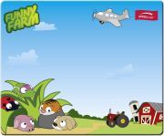 Speedlink Silk Mauspad lustiger Bauernhof im Comic-Look weiche Oberfl