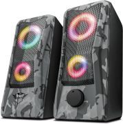 Trust Gaming GXT 606 Javv 2.0 PC Lautsprecher 12W RGB Speaker Set
