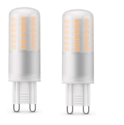 Philips LED G9 Lampe 60W Warmweiß Matt Leuchtmittel [2er-Pack]