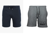  Diesel UMLB-PAN Shorts Herren kurze Jogging Hose in Blau oder Grau