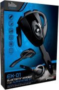 Gioteck EX-01 Wireless Bluetooth Headset Kabellos Kopfhörer for PS3 Schwarz [B-WARE]