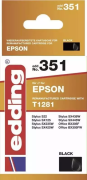 Edding EDD-351 Druckerpatrone Schwarz Tintenpatrone kompatibel für Epson T1281