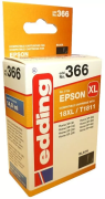 Edding EDD-366 Druckerpatrone Multipack Kompatibel für Epson 18XL Schwarz