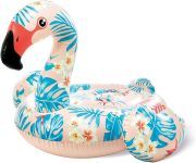 Intex Luftmatratze Aufblasbarer XXL Flamingo Schwimmring Schwimmtier Wasserliege