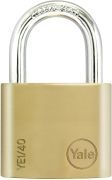 YALE Vorhängeschloss Hangschloss 40mm Schloss mit 3 Schlüsseln