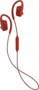 JVC Sport Kopfhörer Bluetooth 3.0 In-Ear Kabellos Headset mit Mikrofon IPX5 Rot