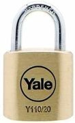Yale Messing-Hangschloss 20 mm Vorhängeschloss Koffer Bügelschloss