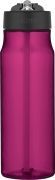Thermos Trinkflasche mit Trinkhalm Wasserdicht 770 Ml Rosa BPA Frei