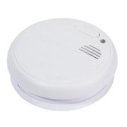 Vivanco Fotoelektrischer Rauchmelder Rauchwarnmelder 85dB Alarm mit 9V Akku Feuermelder EN 14604
