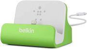 Belkin Lightning Dockingstation Iphone Ladestation inkl. 1,2m USB Kabel Grün