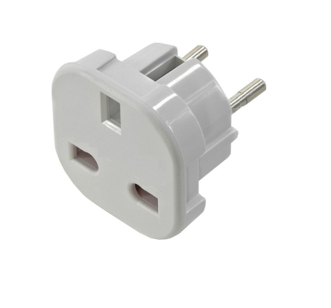 Reisestecker UK zu DE / EU Steckdosenadapter Netzadapter